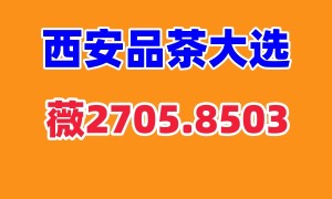 西安品茶喝茶发现大选实体店娱乐t台海选场子